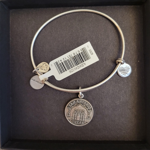 Alex and Ani Silver Bracelet - San Antonio - Picture 3 of 3